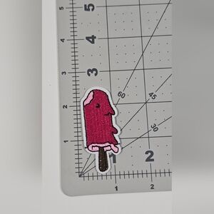 Melting Ice Cream Iron On Patch Embroidered Applique Patches Sew on